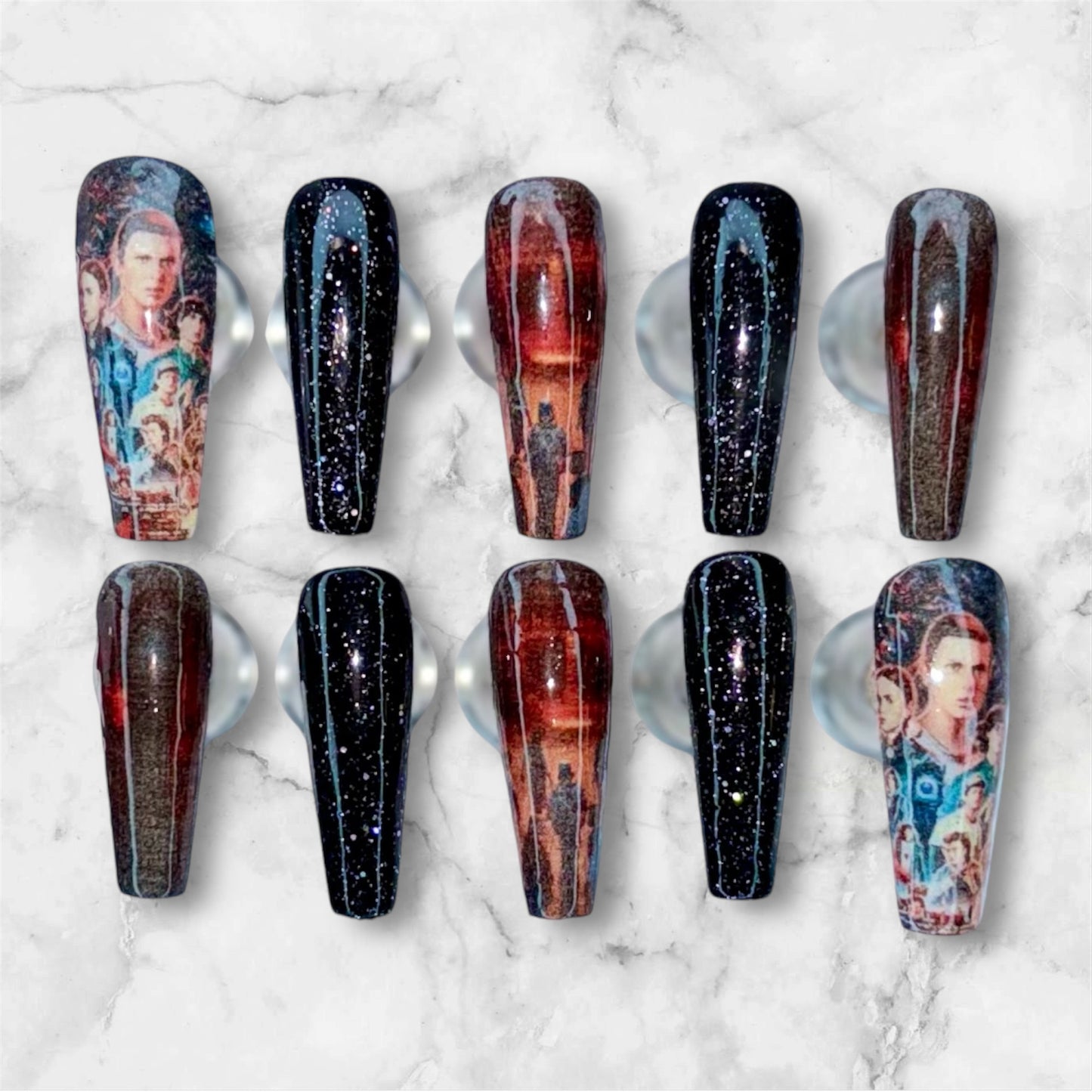 Stranger Things S4 Nail Set