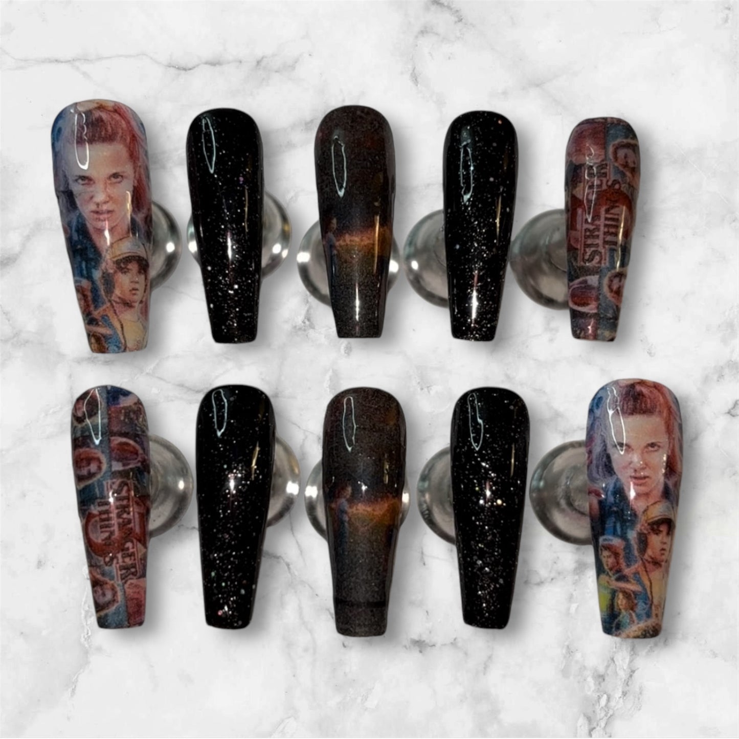 Stranger Thing S3 Nail Set