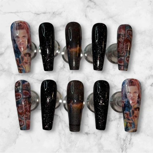Stranger Thing S3 Nail Set