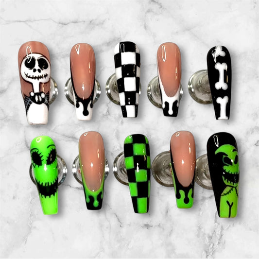 Nightmare Before Christmas Nail Set